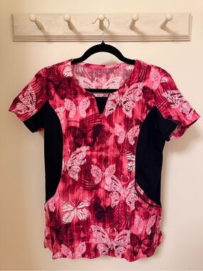 vintage style scrub tops